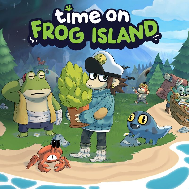 Time on Frog Island box art for Playstation 4